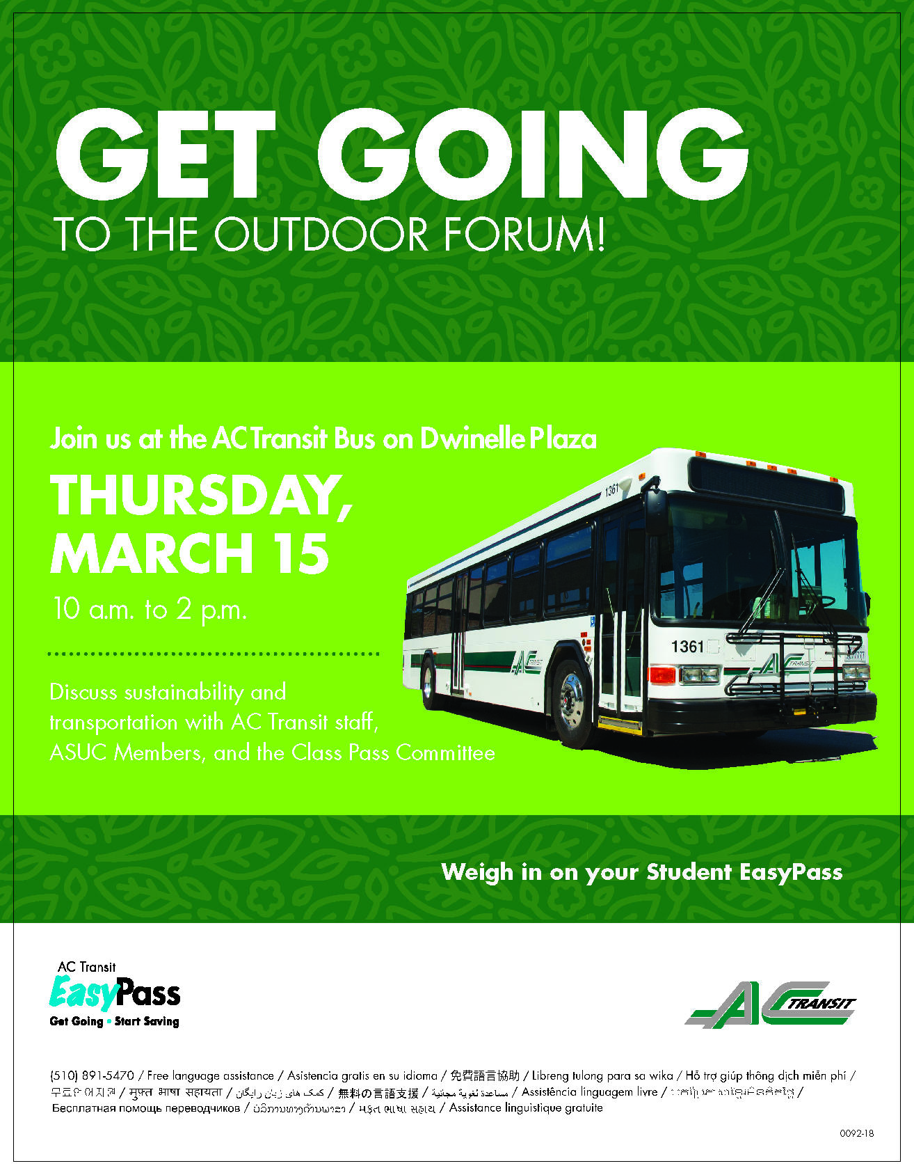 AC Transit 2018 Forum Picture